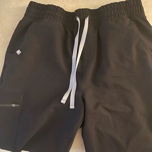 Figs L Petite High Waisted Jogger Scrub Pants